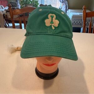Ireland Green Baseball Cap with Shamrock Logo